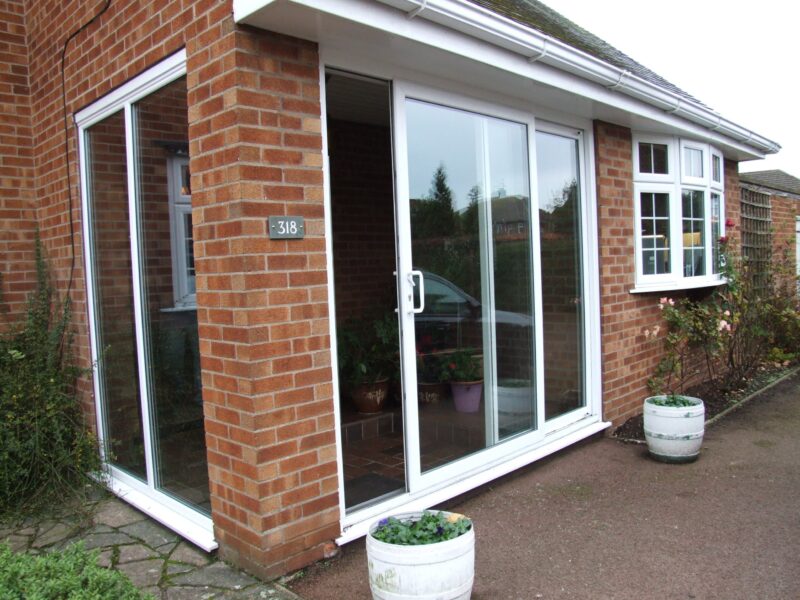 white patio doors Warminster
