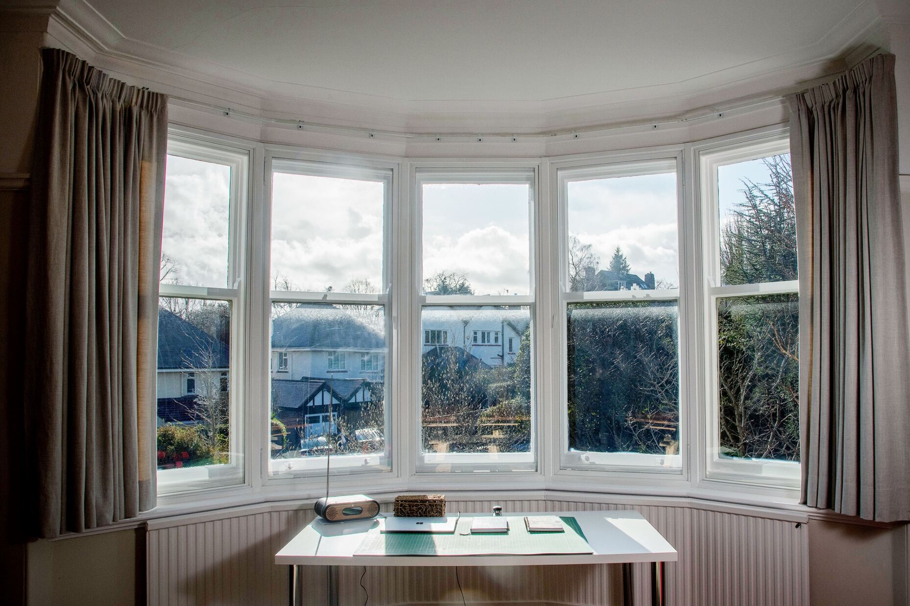 double glazed bay window romsey