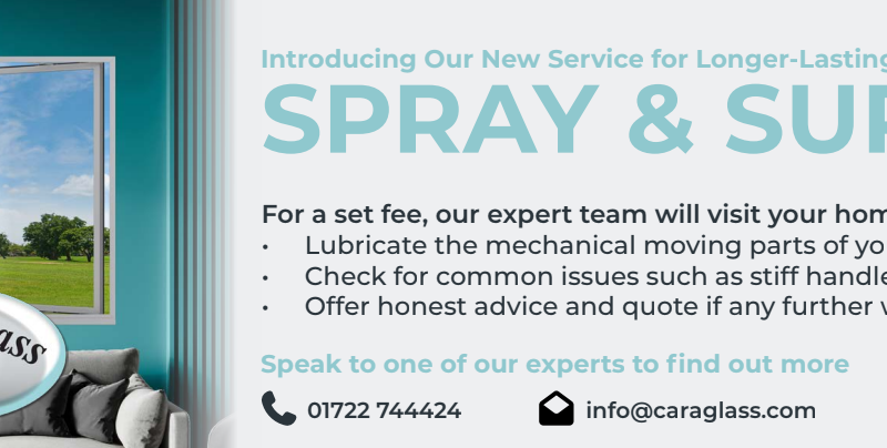 Spray and Survey: Introducing Our New Service for Longer-Lasting Windows & Doors