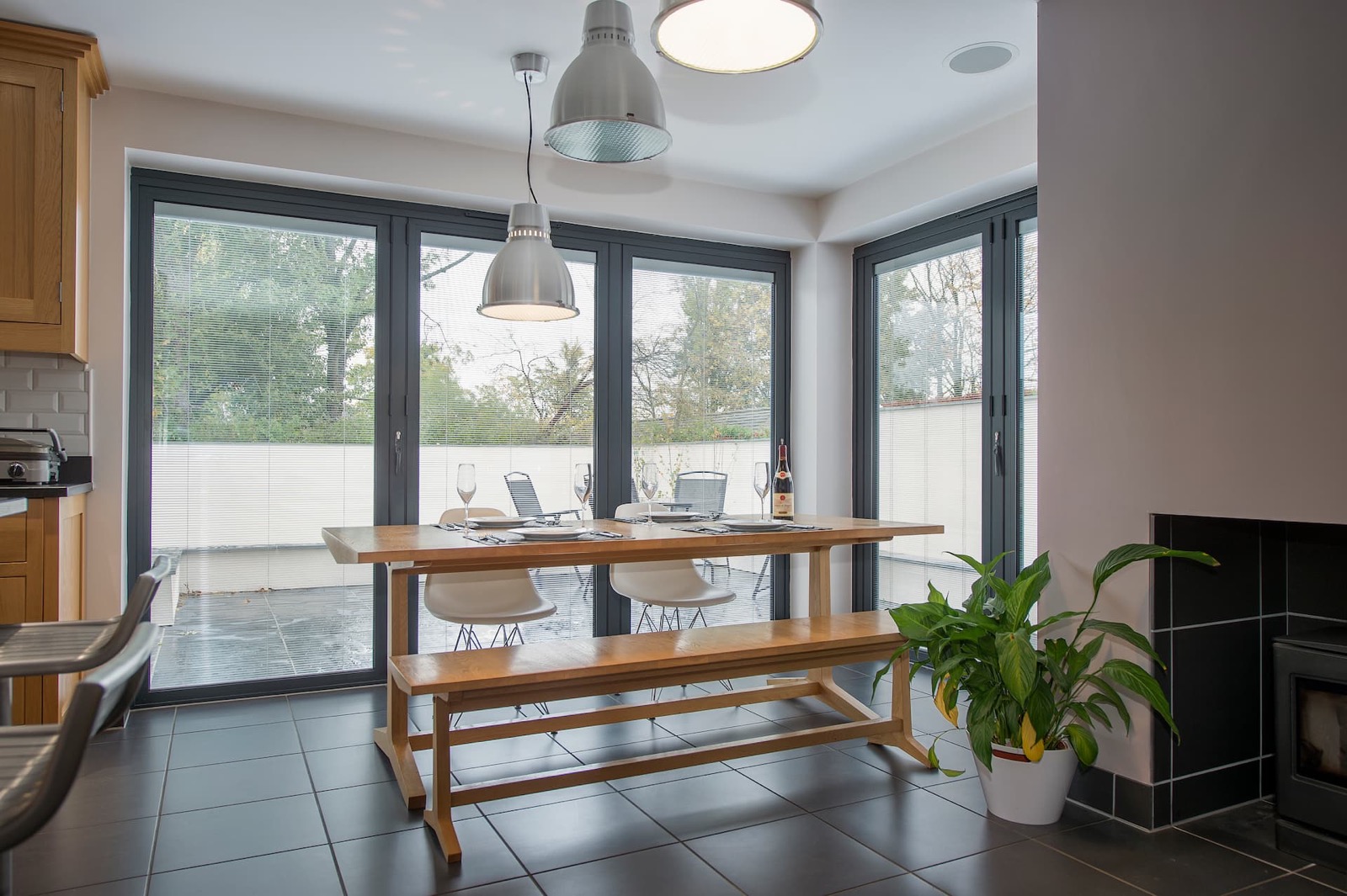 Interior view of windows fitted by Cara Glass