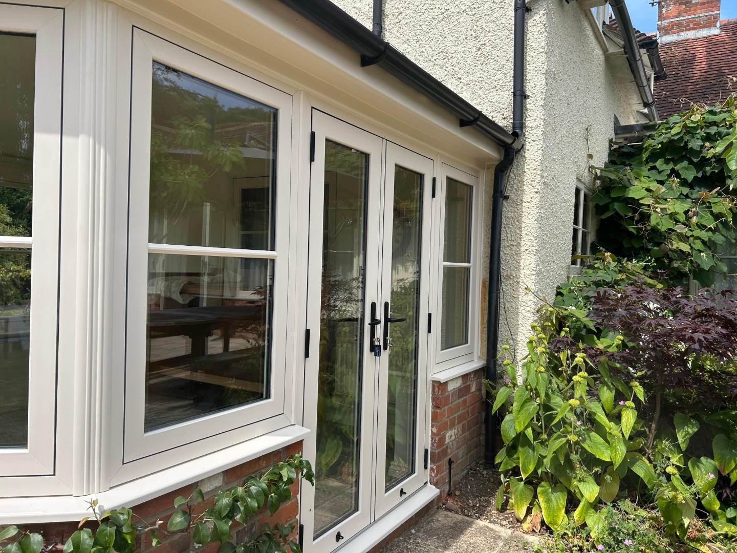 2800 Flush Window and French Doors - Cream