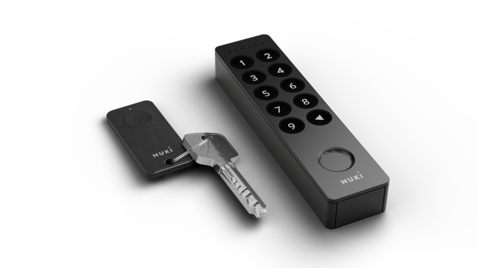 An Ultion Nuki remote and keys