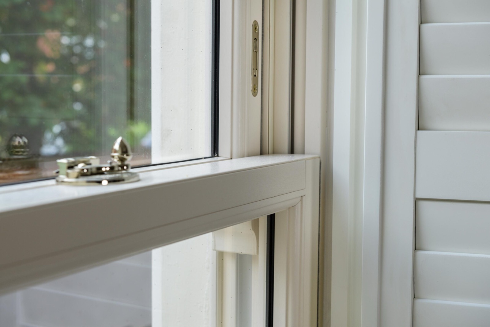Bygone sash windows on a heritage property