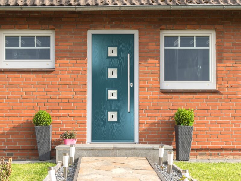 Double-glazed doors