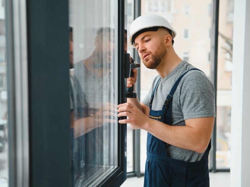 Cara Glass installers fitting new glazing