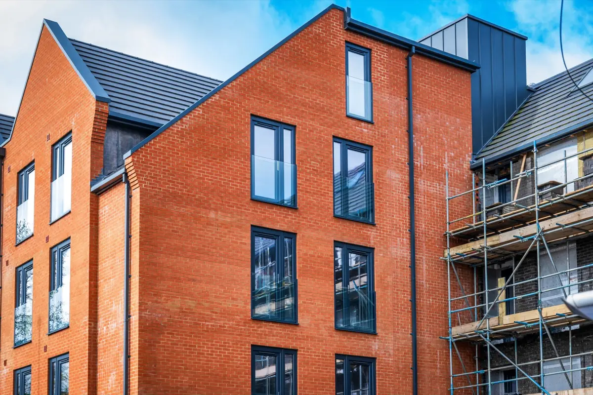 Cara Glass installers on a commercial project