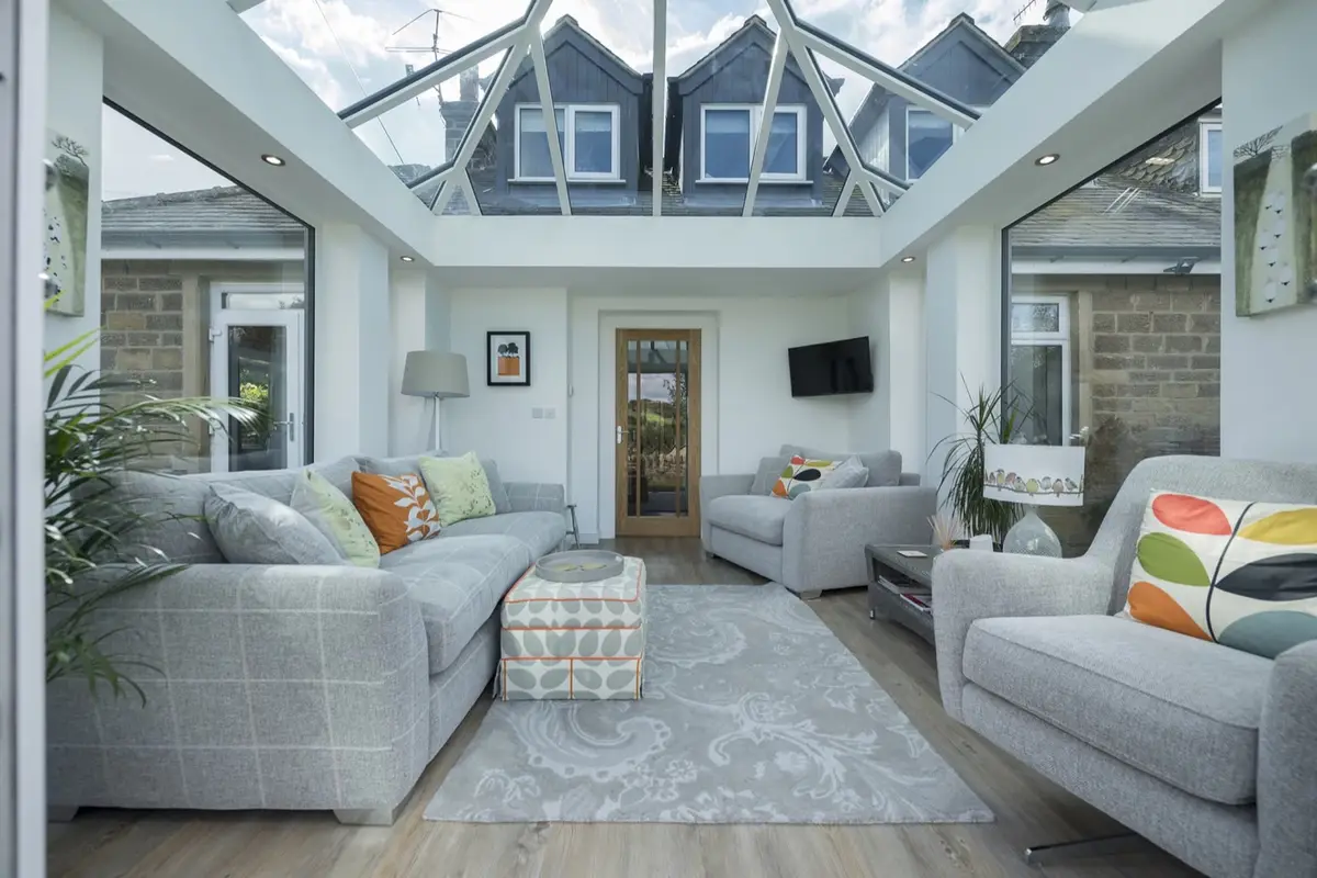 Interior of a Cara Glass conservatory in Wiltshire
