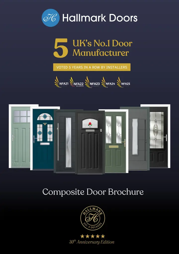 Hallmark Composite Door brochure cover