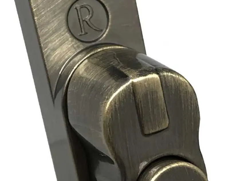Regal hardware in Antique Bronze