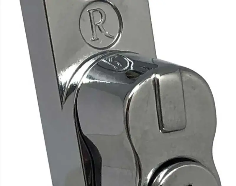 Regal hardware in Polished Chrome