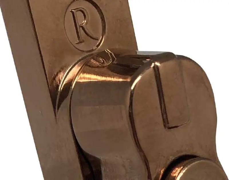 Regal hardware in Rose Gold